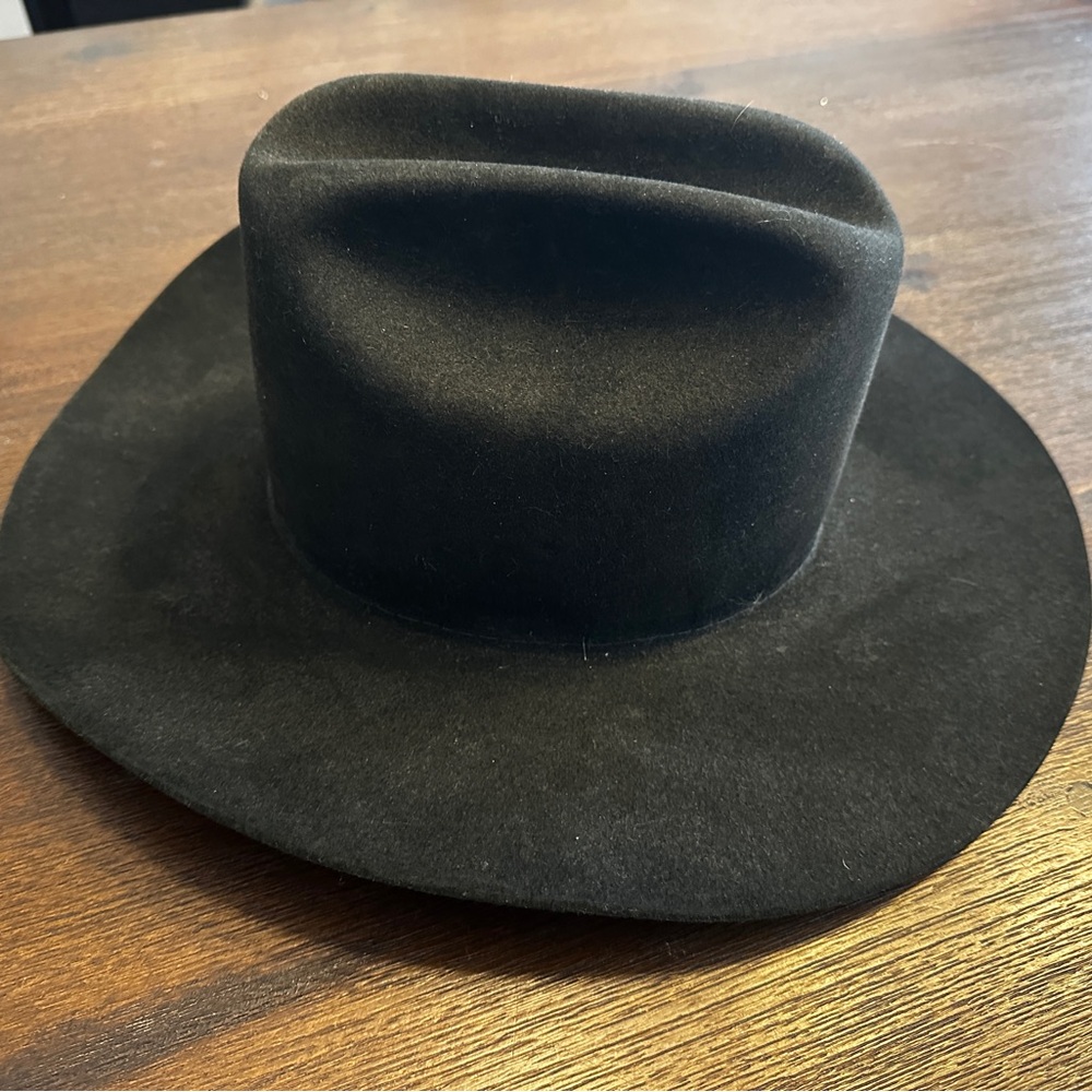 Charlie 1 Horse Classic Black Wide-Brim Hat Western